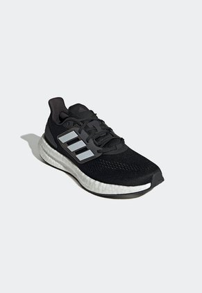 Tenis Running Negro-Blanco-Gris adidas Performance Pureboost 22