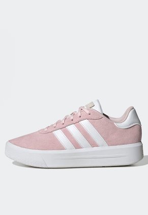 Tenis Lifestyle Rosa-Blanco adidas Performance Court Silk