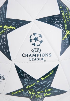 Balón de Fútbol Blanco-Verde adidas Finale16 Cap UEFA Champions League