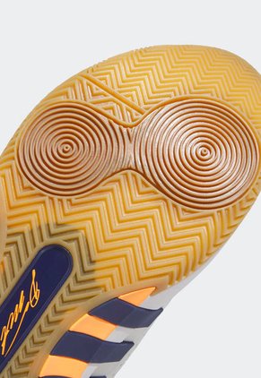 Tenis Basketball Blanco-Violeta-Miel adidas Performance D.O.N. Issue 5