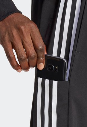 Pantalón Sudadera Negro-Blanco adidas Performance Aeroready Essentials 3 Rayas