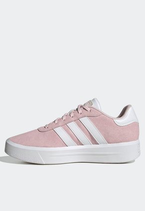 Tenis Lifestyle Rosa-Blanco adidas Performance Court Silk