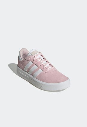 Tenis Lifestyle Rosa-Blanco adidas Performance Court Silk