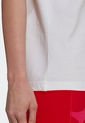 Camiseta Blanco-Rojo adidas Performance Sportswear Marimekkp Estampado de adidas Performance