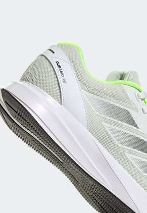 Tenis Running Verde-Plateado-Verde Neón adidas Performance Duramo RC