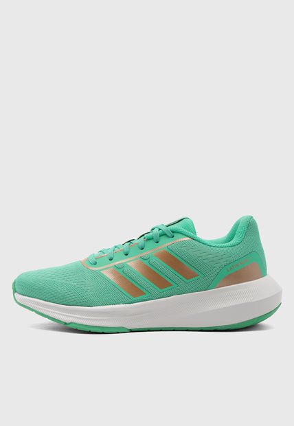 Tenis Running Verde Menta-Blanco-Café adidas Performance Latin Run 2.0