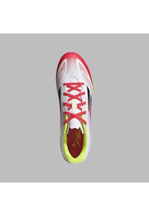 Guayos Adidas Hombre F50 Club FG/MG-Blanco-Rojo