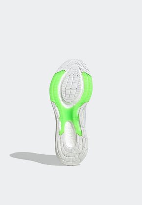 Tenis Running Blanco-Verde Neón-Beige adidas Performance Pureboost 22