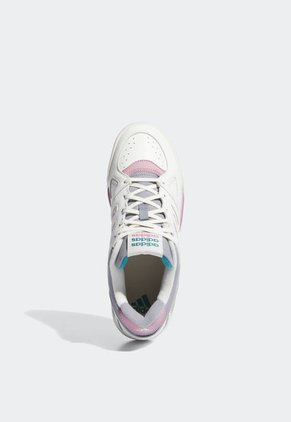 Tenis Lifestyle Marfil-Rosa-Azul Petróleo adidas Performance Midcity Low