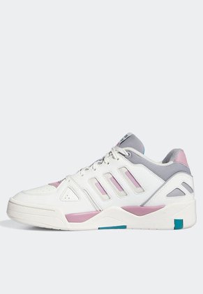 Tenis Lifestyle Marfil-Rosa-Azul Petróleo adidas Performance Midcity Low