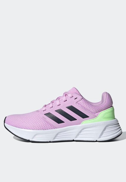 Tenis Running Lila-Negro-Verde Lima adidas Performance Galaxy 6