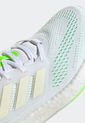 Tenis Running Blanco-Verde Neón-Beige adidas Performance Pureboost 22 de adidas Performance