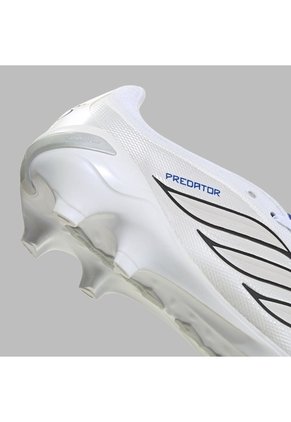 Guayos Adidas Performance Hombre Predator League Lengüeta Plegable FG - Blanco - Fútbol | Césped Natural
