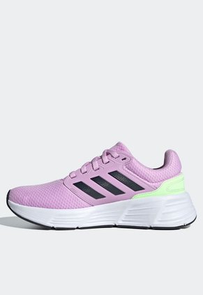 Tenis Running Lila-Negro-Verde Lima adidas Performance Galaxy 6