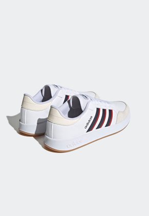 Tenis Lifestyle Blanco-Azul Navy-Rojo adidas Performance Breaknet Court