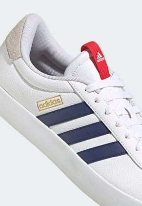 Tenis Lifestyle Blanco-Azul Navy-Rojo adidas Performance VL Court 3.0