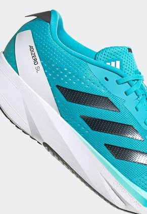 Tenis Running Turquesa-Negro-Blanco adidas Performance Adizero SL
