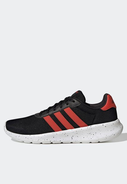 Tenis Lifestyle Negro-Blanco-Terracota adidas Performance Lite Racer 3.0