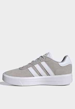 Tenis Lifestyle Gris-Blanco adidas Performance Court Silk