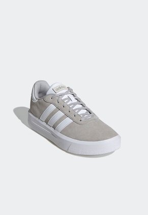 Tenis Lifestyle Gris-Blanco adidas Performance Court Silk