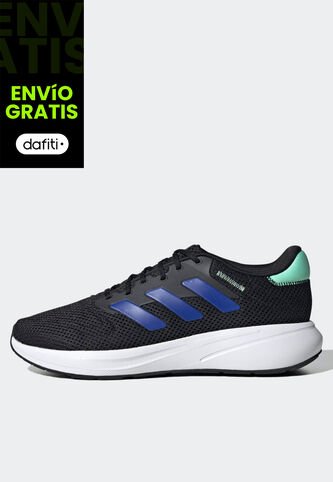 Tenis Running Negro-Azul-Verde Menta adidas Performance Response Runner adidas Performance