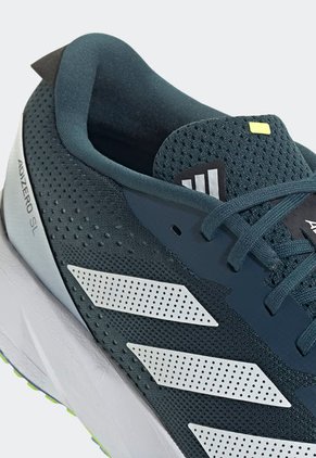 Tenis Running Azul Petróleo-Blanco-Amarillo Neón adidas Performance Adizero SL