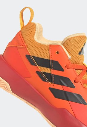 Tenis Basketball Naranja-Rojo-Mostaza adidas Performance Cross 'em Up Select Wide