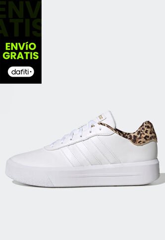 Tenis adidas Sportswear Court Plataforma Blanco adidas Performance