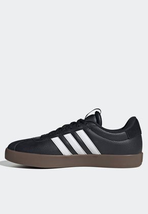Tenis Skateboarding Negro-Blanco-Café adidas Performance VL Court 3.0 Low