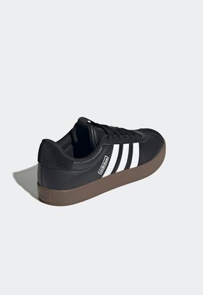 Tenis Skateboarding Negro-Blanco-Café adidas Performance VL Court 3.0 Low