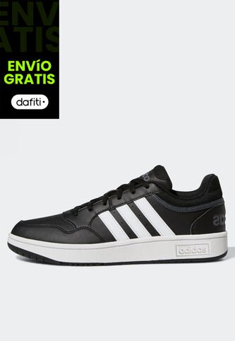 Tenis Lifestyle adidas Sportswear Hoops 3.0 Low Classic Vintage Negro adidas Performance