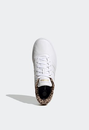 Tenis Lifestyle Blanco-Animal Print-Dorado adidas Performance Court Platform