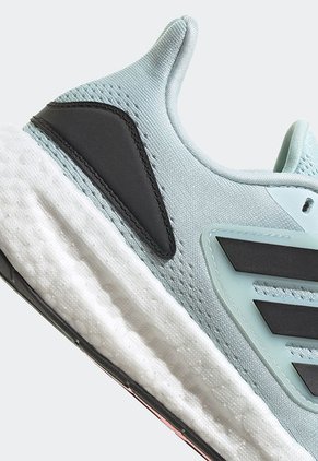 Tenis Running Celeste-Blanco-Negro adidas Performance Pureboost 22