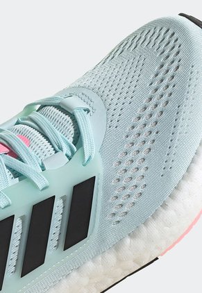 Tenis Running Celeste-Blanco-Negro adidas Performance Pureboost 22