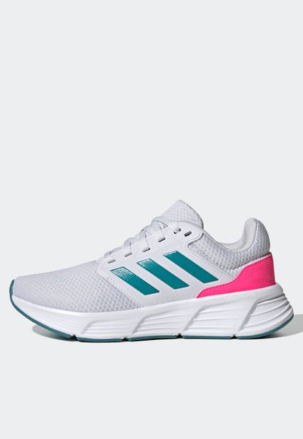 Tenis Running Blanco-Verde-Fucsia adidas Performance Galaxy 6