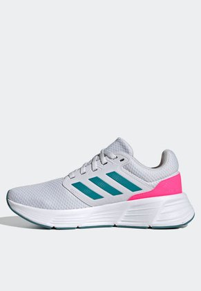 Tenis Running Blanco-Verde-Fucsia adidas Performance Galaxy 6
