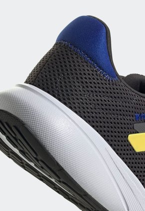 Tenis Running Gris Oscuro-Amarillo-Azul adidas Performance Response Runner
