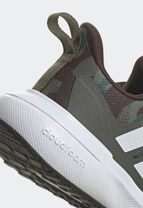 Tenis Running Verde-Café-Blanco adidas Kids Fortarun 2.0 Cloudfoam Sport Running Lace