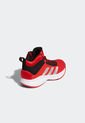 Tenis Basketball Rojo-Blanco-Negro-Plateado adidas Kids Cross Em Up 5 K Wide de adidas Performance