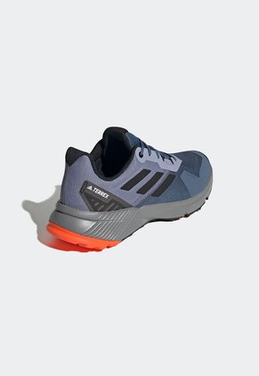 Tenis Trail Azul-Gris-Naranja adidas Performance Terrex Soulstride