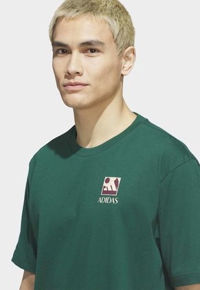 Camiseta adidas Sportswear Graphic Emblem Verde