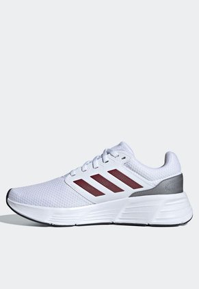 Tenis Running Blanco-Vino-Gris adidas Performance Galaxy 6