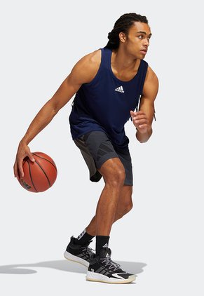 Pantaloneta Verde-Negro adidas Performance Galaxy