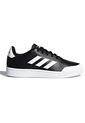 Tenis Negro Adidas Court 70S Core Black / Cloud White / Cloud White B79771 de adidas Performance