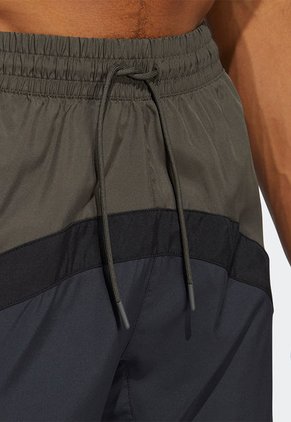 Pantaloneta Verde-Negro adidas Performance Galaxy