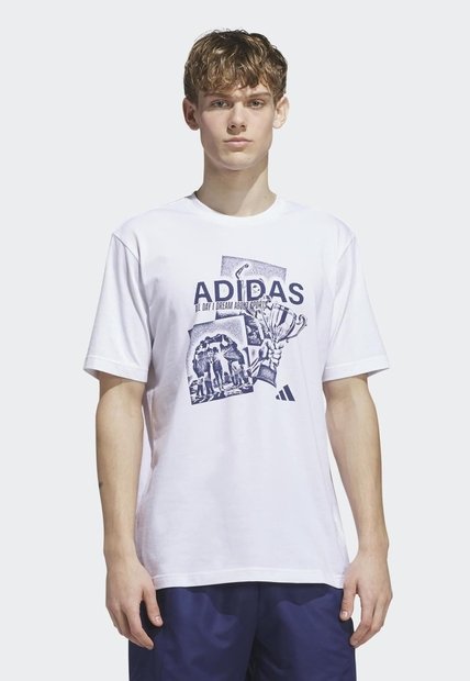 Camiseta adidas Sportswear Highlite Blanco