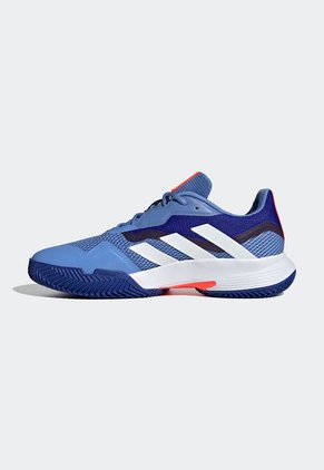 Tenis para Tennis Celeste-Blanco-Azul Índigo adidas Performance CourtJam