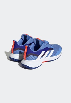 Tenis para Tennis Celeste-Blanco-Azul Índigo adidas Performance CourtJam