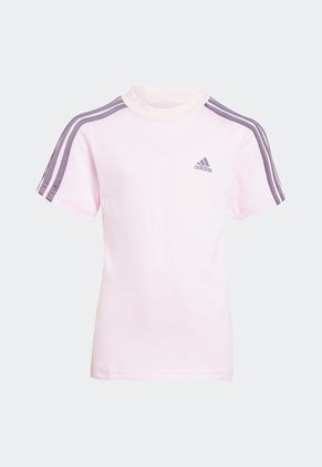 Conjunto Deportivo Rosa-Violeta adidas Performance Essentials 3 Rayas