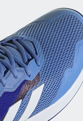 Tenis para Tennis Celeste-Blanco-Azul Índigo adidas Performance CourtJam